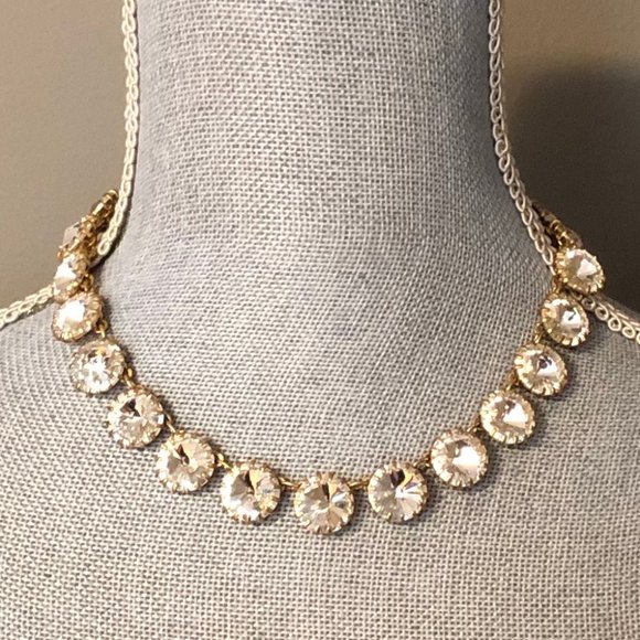 J. Crew Crystal Necklace - Picture 1 of 2